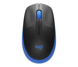 Logitech M190 Full-size Wireless Mouse Blue End Of Life