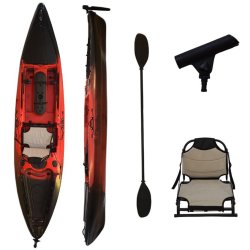 Deals on Vanhunks Black Bass 13'0 Fishing Kayak - Red, Compare Prices &  Shop Online