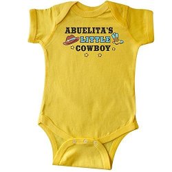Abuelitas Little Cowboy With Cowboy Hat And Boots Infant Creeper Cecil Beard