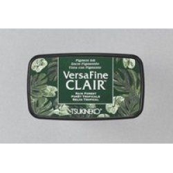 Versafine Clair Ink Pad - Rain Forest 41G - Oil Based Pigment Ink