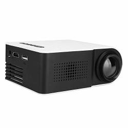 Yoidesu MINI Projector Portable LED Lcd Video Projector For Children Present Video Tv Movie Party Game Outdoor Entertainment With USB Av Interfaces And Remote