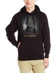 Hbo's Game Of Thrones Men's Game Of Thrones Iron Throne Hoodie Black Xx-large