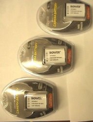 Three 3X NPBX1 Batteries For Sony DSC-HX50 Sony DSC-HX300 Sony DSC-WX300 Sony HDR-AS30 Sony HDRAS100