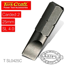 Tork Craft S d Insert Bit 4MMX25MM 2 CARD