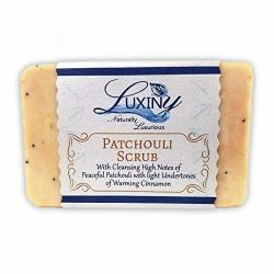 Natural Soap Bar Luxiny Patchouli Scrub Handmade Body Soap And Bath Soap Bar Is A Palm Oil Free Moisturizing Vegan Castile Soap With Essential