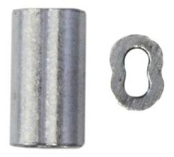 Standard Aluminium Wire Sleeve - 2mm Diameter