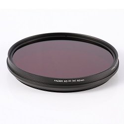 Ruili 62MM Six-in-one Adjustable Infrared Ir Pass X-ray Lens Filter 530NM To 750NM Screw-in Filter For Canon Nikon Sony Panasonic Fuji Kodak Dslr Camera