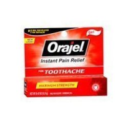 Orajel Orajel Maximum Strength Toothache Pain Relief Gel 0.42 Oz Pack Of 3