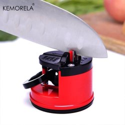 1PC Knife Sharpener Sharpening Tool Easy And Safe To Sharpens Kitchen Chef Knives Damascus Knives Sharpener Suction Hunting Outdoor Camping