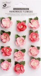 Avalon Paper Flowers - Pink Passion 12 Pieces