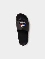 Le Coq Sportif Men&apos S Black Slide Sandals