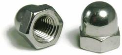 5 16"-24 Acorn Cap Nuts 18-8 Stainless Steel Plain Finish Qty 25 - By Fastener Depot Llc