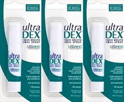 Ultradex Oral Spray 9ML X 3 Packs