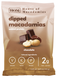 Dark Chocolate Dipped Macadamias