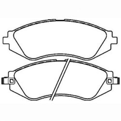 Rhyno Brake Pads For Chevrolet Aveo - 1.6 77KW Year: 2008 4 Cyl 1598 Eng
