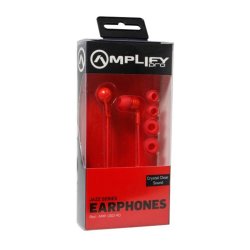 Amplify Audio Amplify Pro Jazz Series Red Earphones