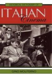 Historical Dictionary Of Italian Cinema Hardcover