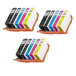 Eston 15 X Combo Pack Compatible 564XL Ink Cartridges To Replace 564XL Printer Inks Cartridge For Photosmart 7510 7520 7525 C6350 B8550