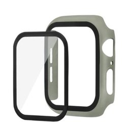 Apple Watch Bumper Case With Tempered Glass Screen Protector Mint 40MM