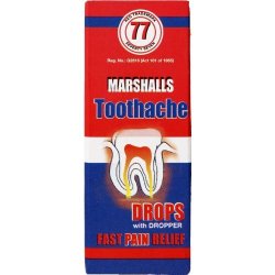 Marshalls Toothache Drops 10ML