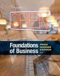Foundations Of Business Paperback 6TH Edition