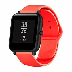 Mlqss 18MM 20MM 22MM Width Soft Silicone Smart Watch Bands Quick Release Straps Compatible With Samsung Gear Sport Adjustable Wrist Band For Ticwatch pebble huawei amazfit Pace