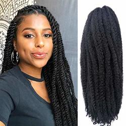 Deals on 6 Packs Cuban Twist Marley Hair Marley Braiding Hair Marley Braid  Crochet Hair Long Afro Kinky Curly Hair For Faux Locs Or Twist Synthetic |  Compare Prices & Shop Online | PriceCheck