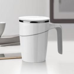 XiaoMi Original Fiu 470ML Elegant Non-fall Insulation Suction Cup Mug White - White