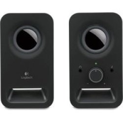Logitech Multimedia Speakers Z150 With Stereo Sound For Multiple Devices - Black