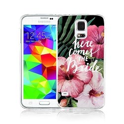 Samsung S5 Case Galaxy S5 Case Viwell Design Pattern Case High Impact Protective Case For Samsung Galaxy S5 Case Pale Rose Pink
