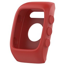 AWINNER Case For Polar M400 M430 Shock-proof And Shatter-resistant Protective Band Cover Case For Polar M400 Gps Smart Sports Watch Red
