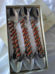 Teaspoon Gift Set By Unikely V - African Sun