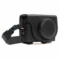 Megagear Ever Ready Protective Leather Camera Case Bag For Sony Cyber-shot DSC-RX100 Iv Digital Camera Black