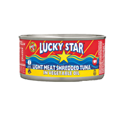 Light Meat Tuna Shredded In Vegetable Oil - 6 Cans X 170G