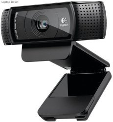 Logitech Webcam C920 HD Pro Webcam USB Full HD 10MP Carl Zeis Lens 20 Step Autofocus Microphone With Noise Reduction 2 Y