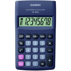 Casio Calculator 8 Digit HL-815L-BK-DP