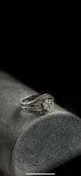 Diamond Engagement Ring 18CT White Gold Ring