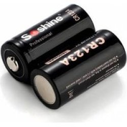 CR123A 3.0V Primary Lithium Battery 10X Pack