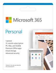 Microsoft 365 Personal Esd Indirect Za