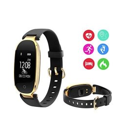 CREATIVITY8 Fitness Activity Tracker Women Smart Bracelet IP67 Swimming Waterproof Heart Rate Monitor Smart Band Pedometer Wristband For Ios And Android. B