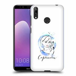 Official Martina Illustration Capricorn Zodiac Hard Back Case Compatible For Huawei Y7 2019