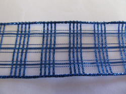 Blue Textured Ribbon-1m