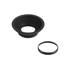 Forapid Replacement DK-19 Rubber Eyecup For Nikon D5 D500 D4S D4 D2 D3 Series D700 D800 D800E Dslr Cameras And F6