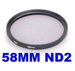 Generic Nd-2 Filter For Lense With 58mm Filter Thread