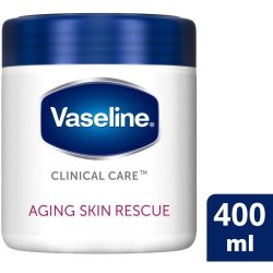 Vaseline Clinical Care Moisturizing Body Cream Aging Skin Rescue 400ML
