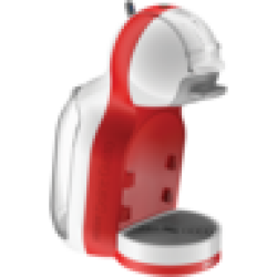 Dolce Gusto White & Red Minime Coffee Machine