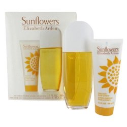 Elizabeth Arden Sunflowers Gift Set 100ml Edt + 100ml Body Lotion