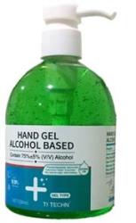 Casey TI Techn 500ML Apple Green Hand Sanitiser In Pump Spray BOTTLE-75% Alcohol Hydrogen Peroxide Glycerine Green Liquid - Rapidly Evaporates From Hands Leaving
