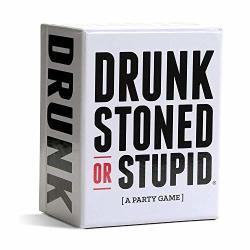 Leerain Card Games Drunk Stoned Or Stupid For Adults Drinking Game Toy These Cards Will Get You Drunk Against Humanity For Party UK Edition