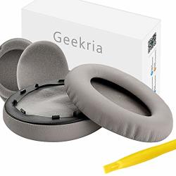 Geekria Quickfit Protein Leather Ear Pads For Sony WH1000XM3 WH-1000XM3 Headphones Replacement Ear Cushion ear Cups ear Cover Headset Earpads Repair Parts